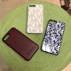Michael Kors & Otterbox IPhone 8 Plus Case Bundle